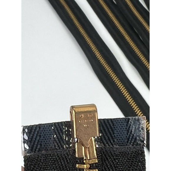 10x NOS Vintage Lot Scovill USA Metal Brass Zipper Pulls Zippers~21" Replacement - Picture 10 of 10